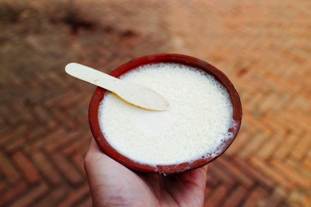 juju dhau bhaktaour, king of yogurt, speciality of bhaktapur